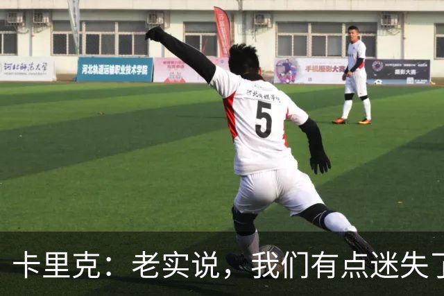 卡里克：老实说，我们有点迷失了方向